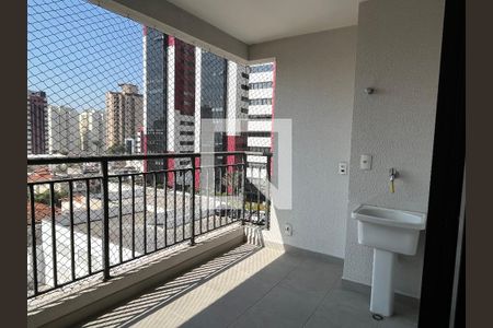 Sacada Sala de apartamento para alugar com 2 quartos, 65m² em Mirandópolis, São Paulo
