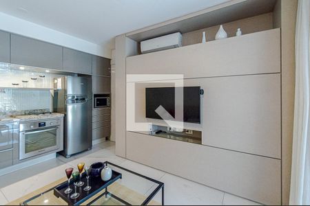 Sala de apartamento à venda com 1 quarto, 42m² em Bela Vista, São Paulo