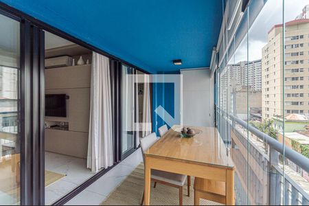 Varanda de apartamento à venda com 1 quarto, 42m² em Bela Vista, São Paulo