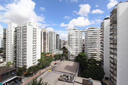 Vista  de apartamento para alugar com 1 quarto, 41m² em Indianópolis, São Paulo