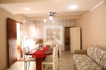 Sala de casa para alugar com 1 quarto, 248m² em Nova Mirim, Praia Grande