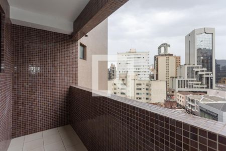 Varanda de apartamento para alugar com 1 quarto, 62m² em Centro, Curitiba