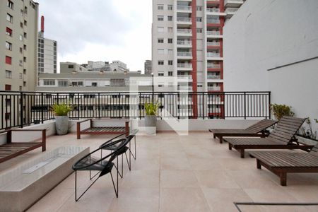 Studio para alugar com 21m², 1 quarto e sem vagaTerraço