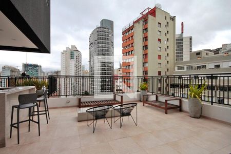 Studio para alugar com 21m², 1 quarto e sem vagaTerraço