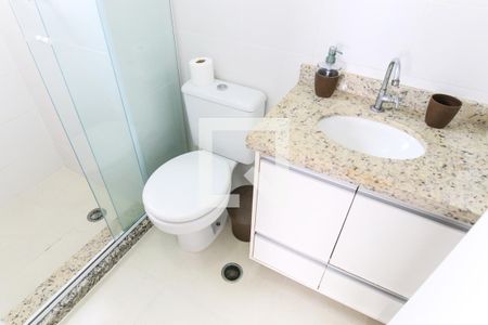 Apartamento para alugar com 60m², 2 quartos e 2 vagasBanheiro da Suíte
