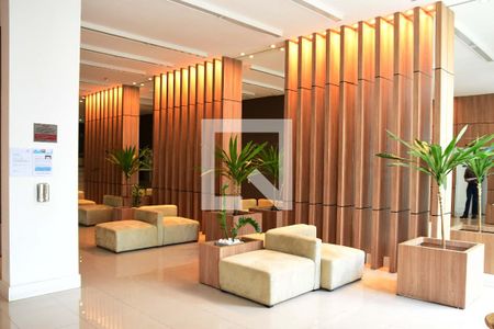 Studio para alugar com 27m², 1 quarto e 1 vagaHall social