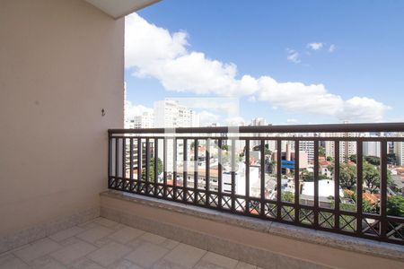 Varanda da Sala de apartamento à venda com 3 quartos, 96m² em Perdizes, São Paulo