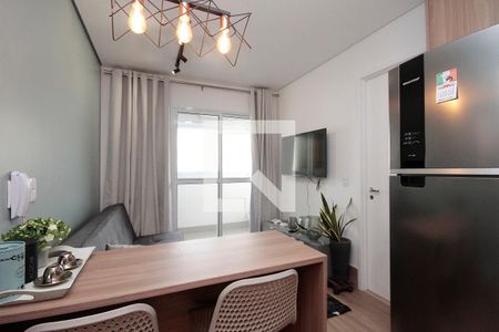 Sala de apartamento para alugar com 1 quarto, 28m² em Bela Vista, São Paulo