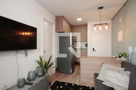 Sala de apartamento para alugar com 1 quarto, 28m² em Bela Vista, São Paulo