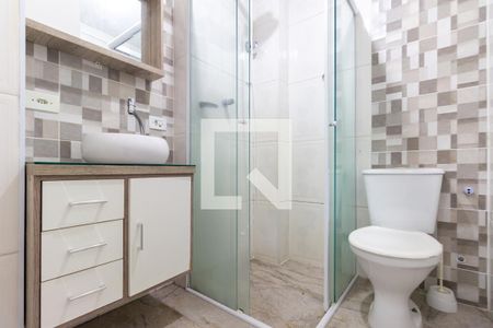 Banheiro de apartamento para alugar com 1 quarto, 40m² em Bela Vista, São Paulo