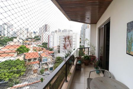 Varanda de apartamento à venda com 3 quartos, 185m² em Vila Mariana, São Paulo