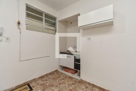 Cozinha de kitnet/studio à venda com 1 quarto, 25m² em Bela Vista, São Paulo