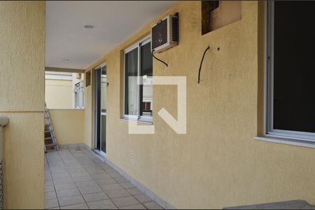 Varanda da Sala de apartamento à venda com 3 quartos, 171m² em Taquara, Rio de Janeiro