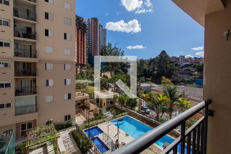 Varanda da Sala de apartamento para alugar com 2 quartos, 49m² em Jardim Parque Morumbi, São Paulo