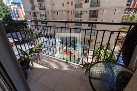 Varanda da Sala de apartamento à venda com 2 quartos, 49m² em Jardim Parque Morumbi, São Paulo