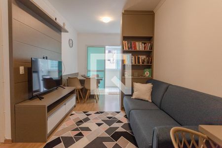 Sala de apartamento para alugar com 1 quarto, 43m² em Tarumã, Curitiba