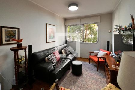 Sala de apartamento à venda com 3 quartos, 85m² em Moema, São Paulo