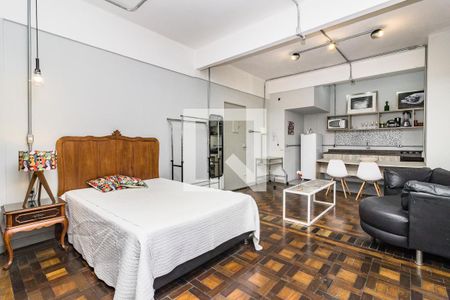 Sala/Quarto de kitnet/studio à venda com 1 quarto, 37m² em Centro Histórico, Porto Alegre