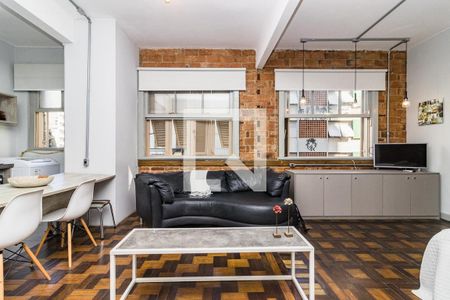Sala/Quarto de kitnet/studio à venda com 1 quarto, 37m² em Centro Histórico, Porto Alegre