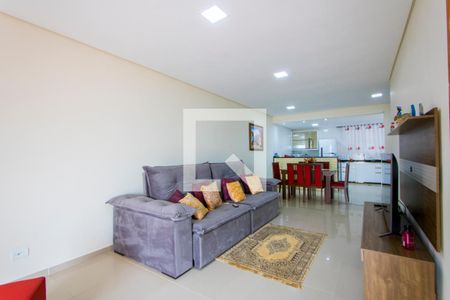 Sala de casa à venda com 6 quartos, 312m² em Vila Guarani, Santo André