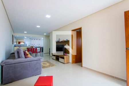 Sala de casa à venda com 6 quartos, 312m² em Vila Guarani, Santo André