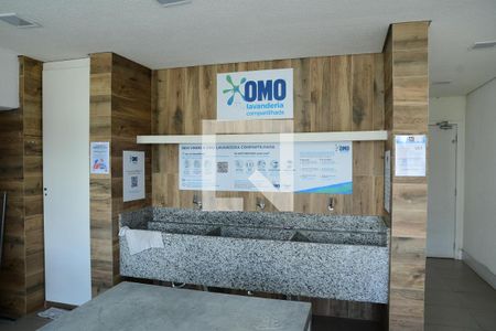 Studio para alugar com 38m², 1 quarto e 1 vagaLavanderia