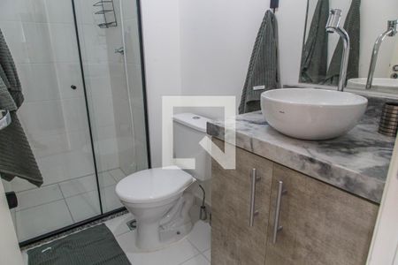 Banheiro de apartamento à venda com 1 quarto, 33m² em Cidade Mãe do Céu, São Paulo