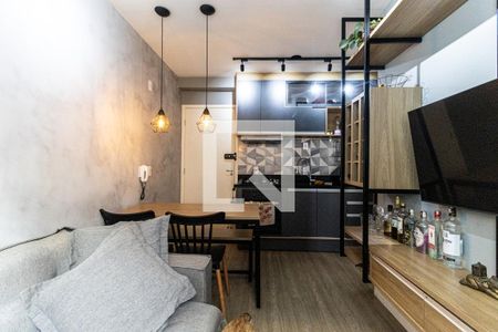 Sala de apartamento à venda com 1 quarto, 25m² em Bela Vista, São Paulo