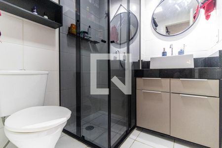 Banheiro de apartamento à venda com 1 quarto, 25m² em Bela Vista, São Paulo