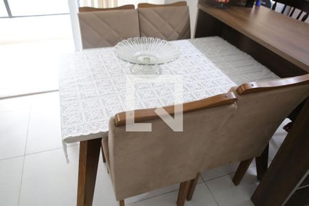 Detalhe Sala de apartamento para alugar com 1 quarto, 52m² em Guilhermina, Praia Grande