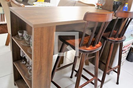 Apartamento para alugar com 52m², 1 quarto e 1 vagaDetalhe cozinha