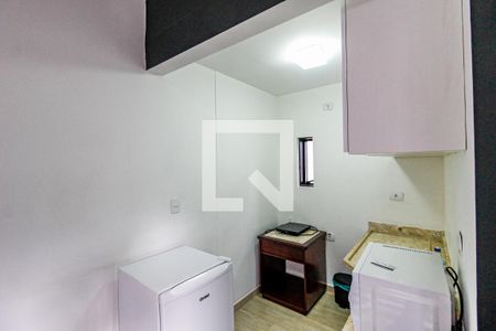 Cozinha de apartamento para alugar com 1 quarto, 33m² em Cidade Monções, São Paulo