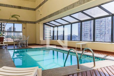 Piscina de apartamento para alugar com 1 quarto, 33m² em Cidade Monções, São Paulo