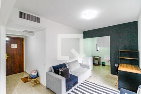 Sala de apartamento para alugar com 1 quarto, 33m² em Cidade Monções, São Paulo