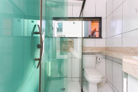 Banheiro de kitnet/studio para alugar com 1 quarto, 40m² em Jardim Nossa Senhora do Carmo, São Paulo