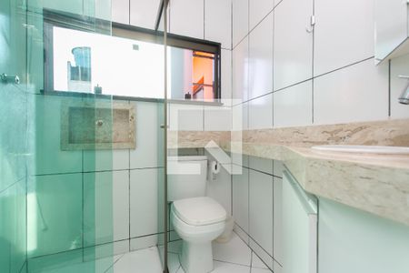 Banheiro de kitnet/studio para alugar com 1 quarto, 40m² em Jardim Nossa Senhora do Carmo, São Paulo