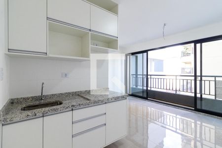 Apartamento à venda com 25m², 1 quarto e sem vagaCozinha e Área de Serviço