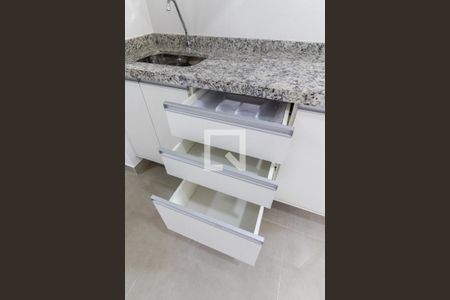 Apartamento à venda com 25m², 1 quarto e sem vagaCozinha e Área de Serviço