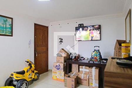 Sala de apartamento à venda com 2 quartos, 48m² em Jardim Alvorada, Santo André