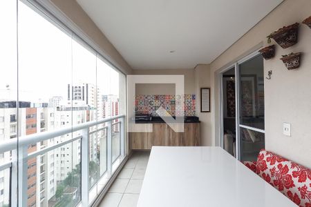 Varanda de apartamento à venda com 1 quarto, 54m² em Jardim Brasil (zona Sul), São Paulo