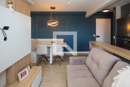 Sala de apartamento à venda com 2 quartos, 54m² em Jardim Independência, São Paulo