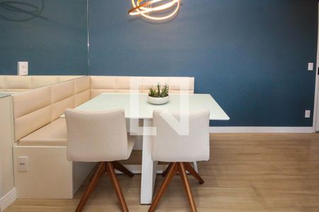 Sala de Jantar de apartamento à venda com 2 quartos, 54m² em Jardim Independência, São Paulo