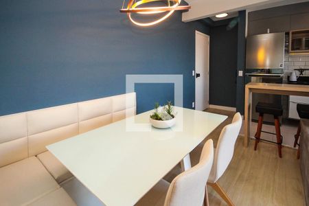 Sala de Jantar de apartamento à venda com 2 quartos, 54m² em Jardim Independência, São Paulo