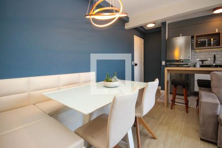 Sala de Jantar de apartamento à venda com 2 quartos, 54m² em Jardim Independência, São Paulo