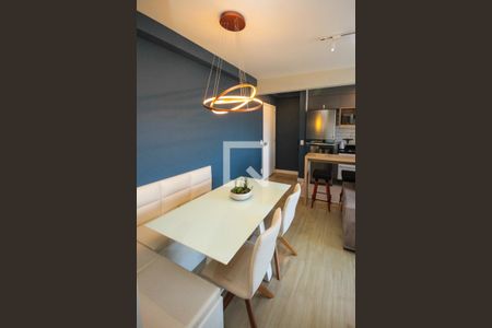Sala de Jantar de apartamento à venda com 2 quartos, 54m² em Jardim Independência, São Paulo