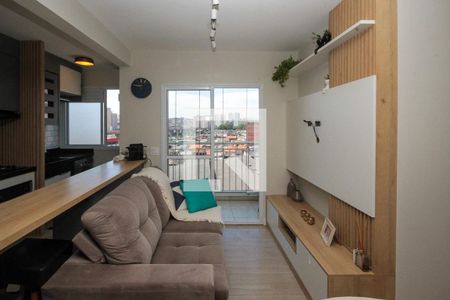 Sala de apartamento à venda com 2 quartos, 54m² em Jardim Independência, São Paulo