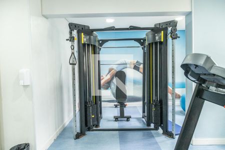 Apartamento à venda com 33m², 1 quarto e 1 vaga Apartamento à venda com 33m², 1 quarto e 1 vagaÁrea comum - Academia