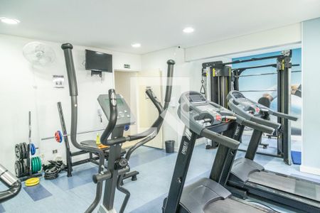 Apartamento à venda com 33m², 1 quarto e 1 vaga Apartamento à venda com 33m², 1 quarto e 1 vagaÁrea comum - Academia