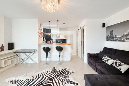 Sala de apartamento para alugar com 1 quarto, 57m² em Pinheiros, São Paulo