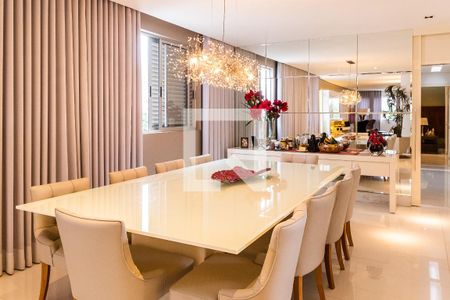 Sala de Jantar de apartamento para alugar com 4 quartos, 360m² em Liberdade, Belo Horizonte